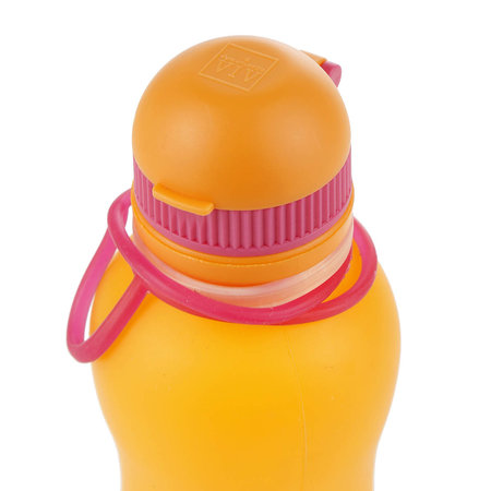 Zielonka Viv Bottle 3.0 - Faltbare Silikonflasche / Wasserflasche - Orange