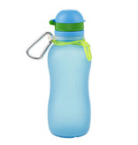 Zielonka Viv Bottle 3.0 - Foldable Silicone Bottle / Water Bottle - Blue