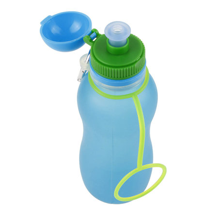 Zielonka Viv Bottle 3.0 - Foldable Silicone Bottle / Water Bottle - Blue