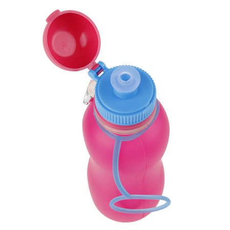 Zielonka Viv Bottle 3.0 - Foldable Silicone Bottle / Water Bottle - Pink