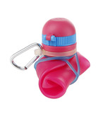 Zielonka Viv Bottle 3.0 - Foldable Silicone Bottle / Water Bottle - Pink