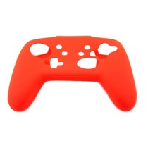 Silicone Beschermhoes Skin voor Nintendo Switch Pro Controller - Rood