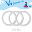 Set (3 pieces) Sealing rings for 300 ml Viv Bottle 3.0 - Spare part