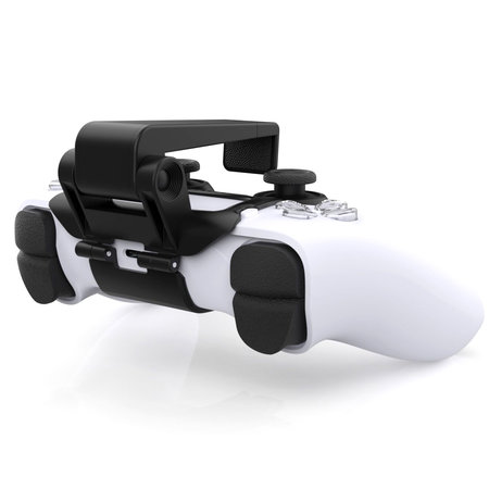 Geeek Smartphone Houder Klem Mount voor PS5 controller - 180 graden Verstelbaar