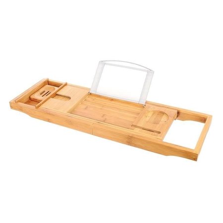 Luxury Bamboo Extendable Bath Rack Bath Board