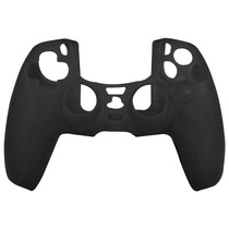 Silicone Case Cover Skin for PS5 DualSense Controller - Black