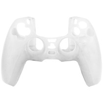 Silicone Case Cover Skin voor PS5 DualSense Controller - Wit
