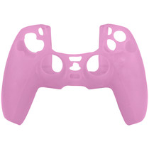 Silicone Case Cover Skin voor PS5 DualSense Controller - Roze