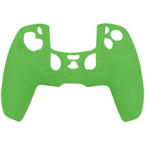 Silicone Case Cover Skin voor PS5 DualSense Controller - Groen