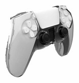 Geeek Crystal Case Hard Shell Cover voor PS5 DualSense Controller - Transparant