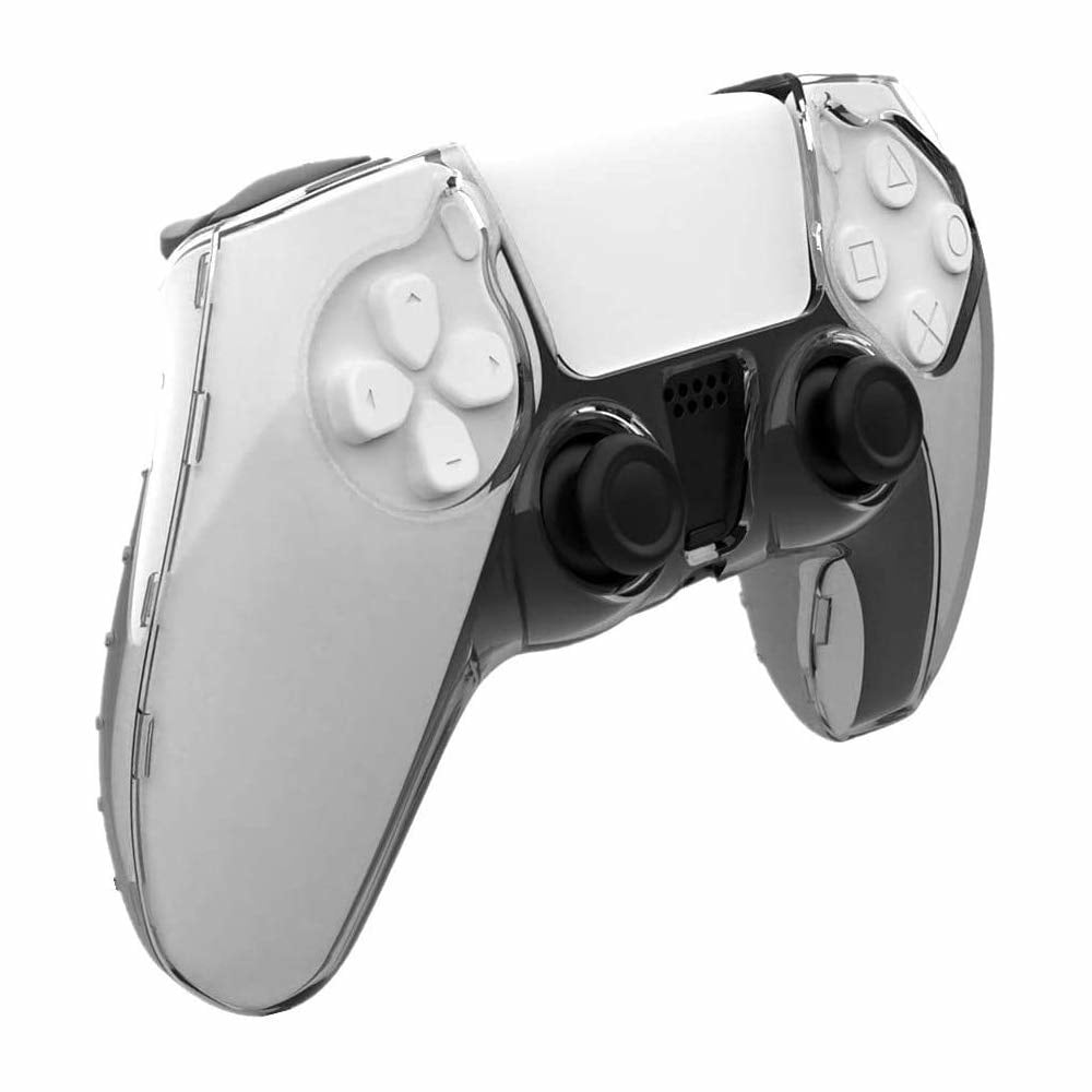 Crystal Case Hard Shell Cover voor PS5 DualSense Controller Transparant