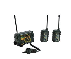 Radio Command Central with Microphone + 2x Walkie Talkie 