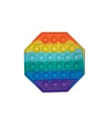 Pop it Fidget Toy Regenboog - Bekend van TikTok - Hexagon - Rainbow