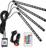 Geeek LED car interior lighting RGB + Remote control - Interior lighting