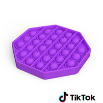 Pop it Fidget Toy - Bekannt von TikTok - Hexagon - Lila
