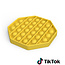 Pop it Fidget Toy - Bekannt aus TikTok - Hexagon - Gelb