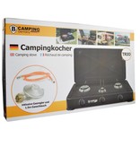 B-Camping Camping Gas Kooktoestel Trio - Draagbaar Gasfornuis - 3-pits Kookstel - Outdoor Kookplaat - Butaan Gas