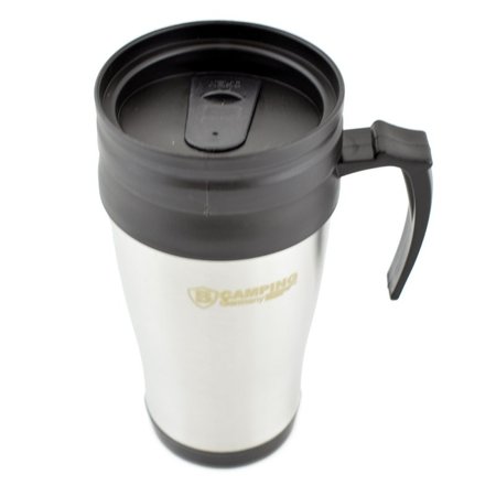B-Camping Thermo Cup 450ml Edelstahl - Thermo Becher - Travel Cup