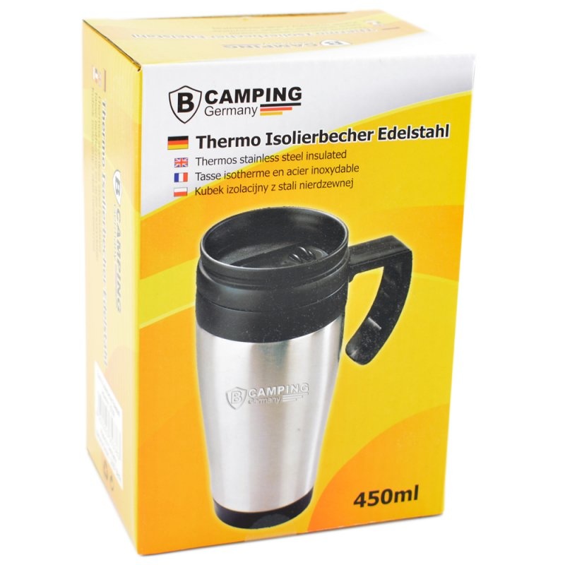Thermo Cup 450ml Stainless Steel - Thermo Mug - Travel Cup 