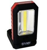 Work lamp COB + 3 LED - Camping lamp - Flashlight - Foldable with hook and Magnet