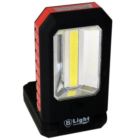 Work lamp COB + 3 LED - Camping lamp - Flashlight - Foldable with hook and Magnet
