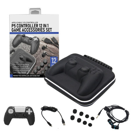 PS5 DualSense Controller - 12-in-1 Uitbreiding Set - PlayStation 5 Accessoires