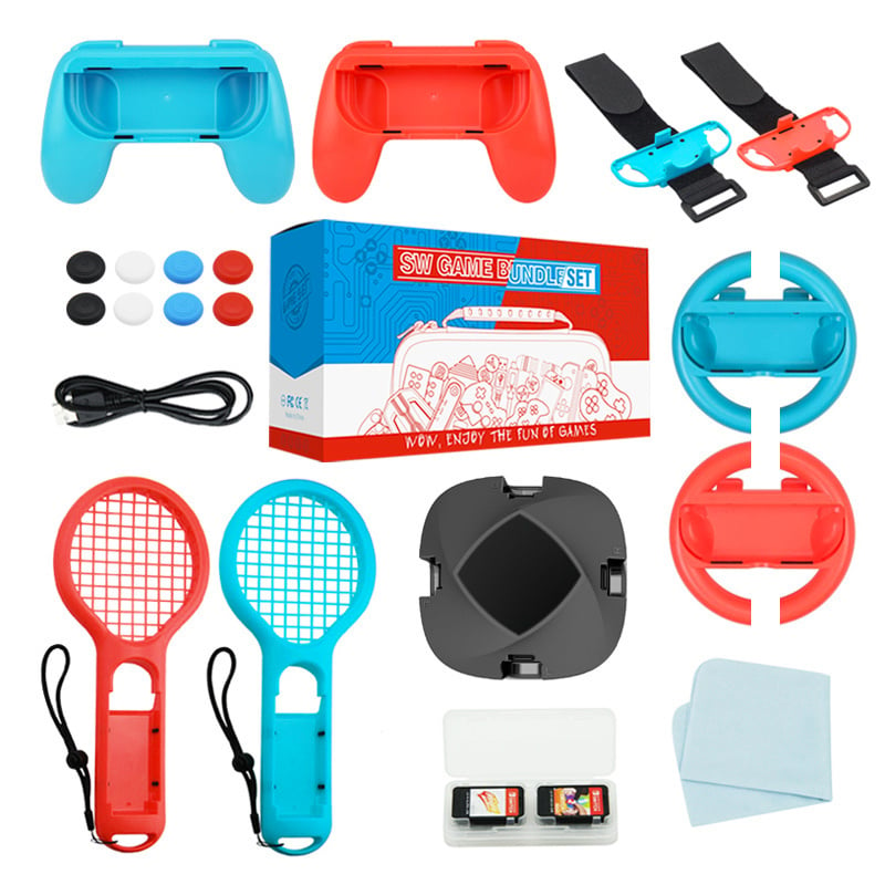 BONAEVER Switch Sports Accessories Bundle - 20 in 1 Family Accessories Kit  for Nintendo Switch Sports Games