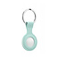 Icon Silicone Case with Keychain for Apple AirTag - Cover with Keychain Ring - Mint