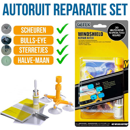 Car Window Repair Set - Repair your Car Window yourself