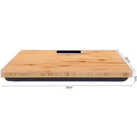 Bamboo Bathroom Scale - Digital Bathroom Scale - LED Display - Ultra Slim