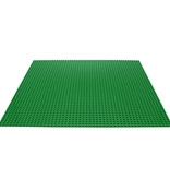 Geeek Set große Bauplatten passend für LEGO - 50 x 50 Nieten - 4 Teile - Grau, Grün, Rosa & Dunkelgrau - Für klassische Bausteine