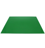 Geeek Große Grundplatte Bauplatte für Lego Bausteine Grün 50 x 50