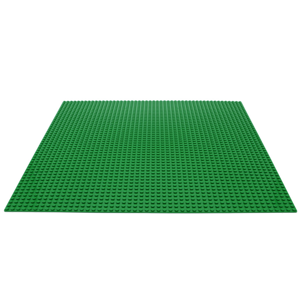 Grote Grondplaat Building plate for Lego Building blocks Green