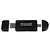 Card reader 5-in-1 - USB-C, Micro USB and USB-A - Memory card SD & MicroSD