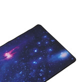 Gaming XXL Mouse Pad Mouse and Keyboard Desk Pad - Universe Blue