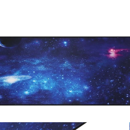 Gaming XXL Mouse Pad Mouse and Keyboard Desk Pad - Universe Blue