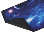 Gaming XXL Mouse Pad Mouse and Keyboard Desk Pad - Universe Blue