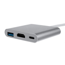 USB-C HDMI HUB - 3-in-1-Adapter - USB-C auf USB-A, HDMI & USB-C