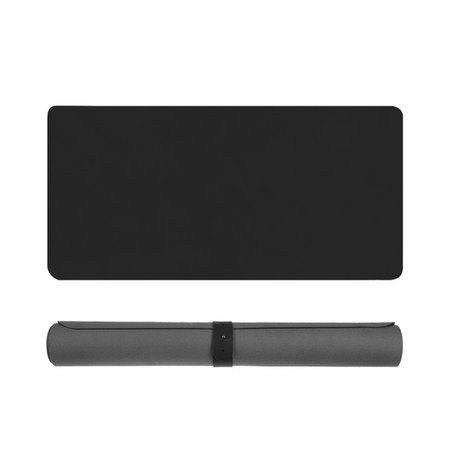Design XL Maus und Tastatur Schreibtischunterlage - Mauspad - Schwarz