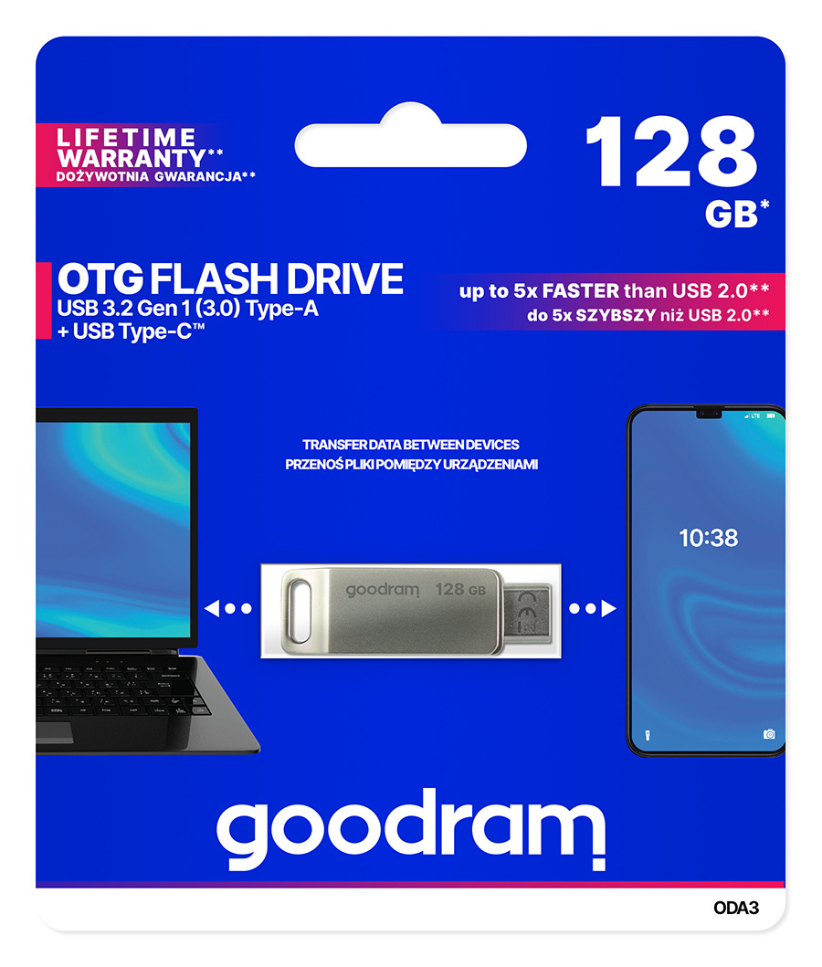 Goodram UTS3 - clé USB 128 Go - USB 3.1 Pas Cher