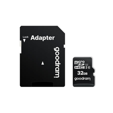 Goodram MicroSD 32GB cl. 10 UHS-I + Adapter - MicroSDHC