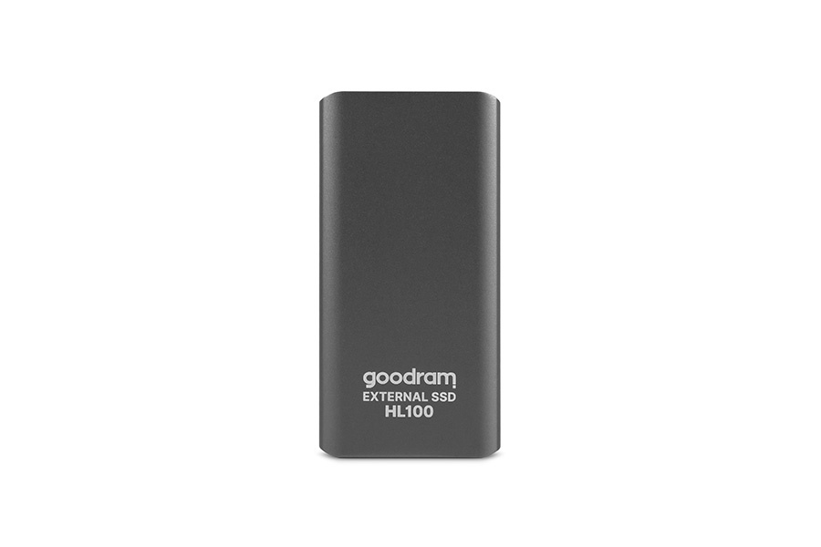 Externe SSD HL100 256GB Grijs - USB C - Solid State Drive - Goodram