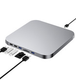 USB-C hub - USB3.0 docking station for Apple Mac mini (2018 &2020 M1) incl. 2.5” SSD and HDD housing