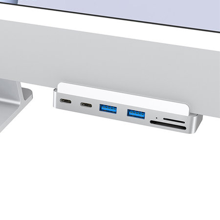 Geeek USB-C-Hub - USB3.0 & Dockingstation 7-in-1 für Apple iMac 24"