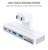 Geeek USB-C-Hub - USB3.0 & Dockingstation 7-in-1 für Apple iMac 24"