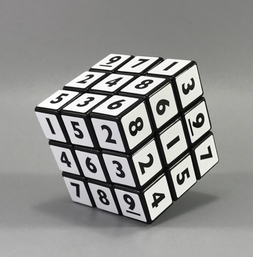 Sudoku Kubus - Sudoku Breinbreker - Denkspel - Wit