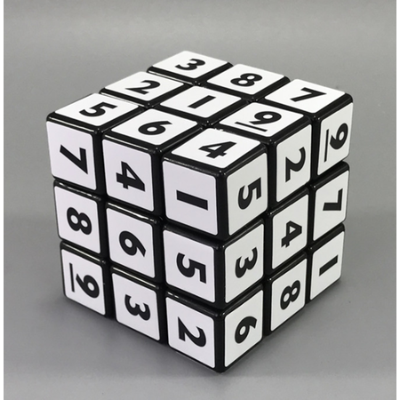 Sudoku-Würfel - Sudoku Denksportaufgaben - Weiss