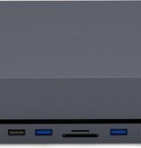 USB-C hub - USB3.0 docking station voor Apple Mac mini (2018 &2020 M1) incl. 2,5” SSD en HDD behuizing