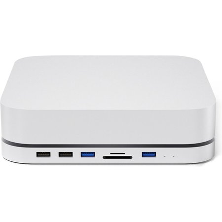 USB-C hub - USB3.0 docking station voor Apple Mac mini (2018 &2020 M1) incl. 2,5” SSD en HDD behuizing