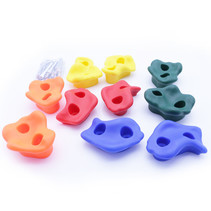 Climbing Stone Set - Climbing stone set for climbing wall - PE - Multicolor